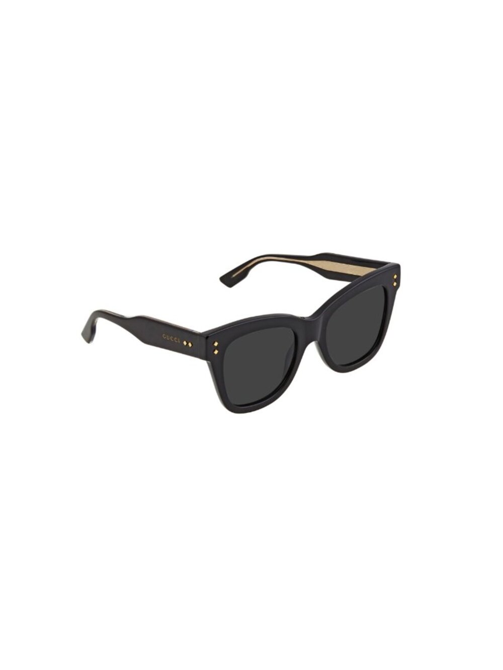 GUCCI Gg1082S 1082 Black Butterfly Diamond Chunky Bold Fashion Sunglasses 001